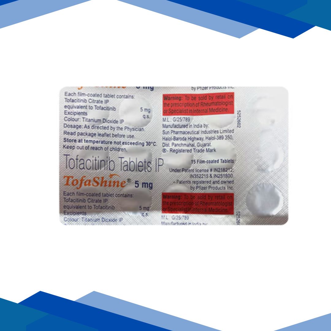 TOFASHINE 5mg Tablet 15's