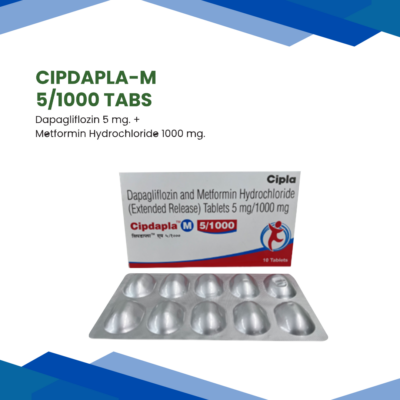 Cipdapla-M 5/1000 TABS
