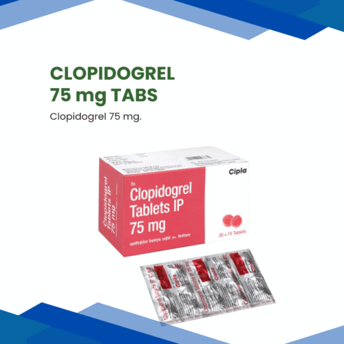 Clopidogrel Tablets IP 75mg