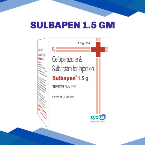 Sulbapen 1.5 gm