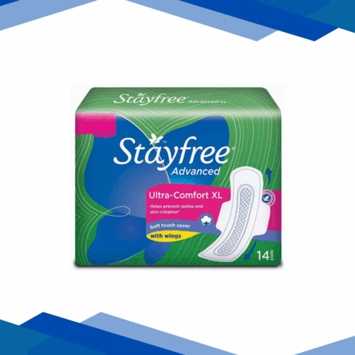 Stayfree Advanced Ultra-Comfort with Wings (XL) 14's