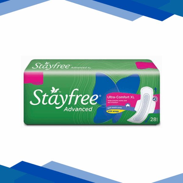 Stayfree Advanced Ultra-Comfort with Wings (XL) 28's