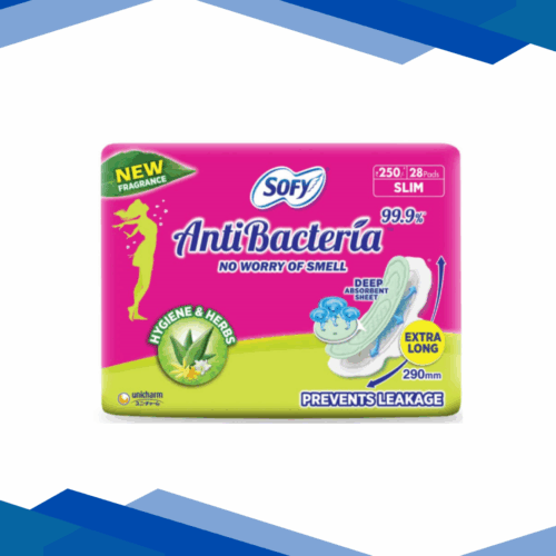 Sofy Anti Bacteria Sanitary Pads (XL) 28's