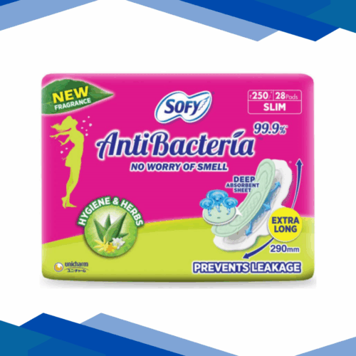 Sofy Antibacteria Extra Long Pads (XL) - Slim 28's