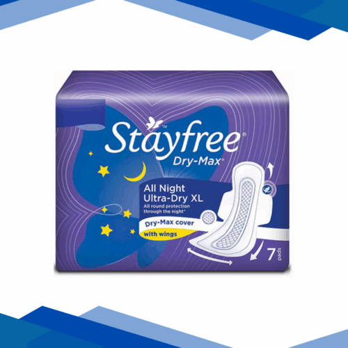 Stayfree Dry Max Ultra-Dry Wings (XL) 7's