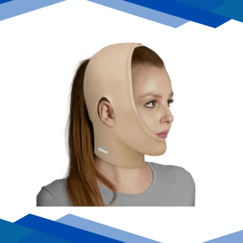 Compression Garment Face Open Hood