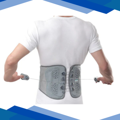 Lumbo lacepull brace