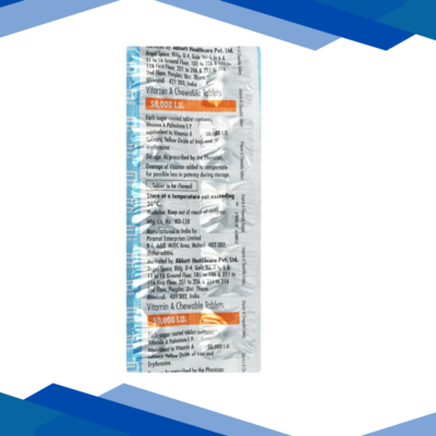 Vitamin A Chew Tablet 10'S