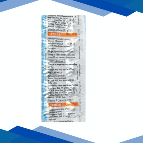 Vitamin A Chew Tablet 10'S