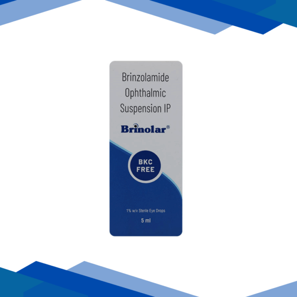 Brinolar (BKC free)1% Eye Drops 5ml
