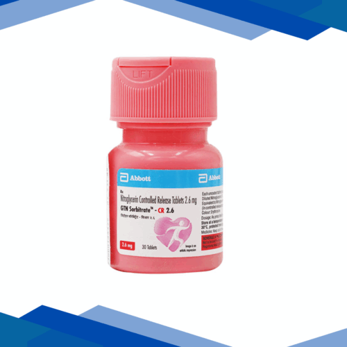 GTN Sorbitrate CR 2.6mg Tablet 30'S