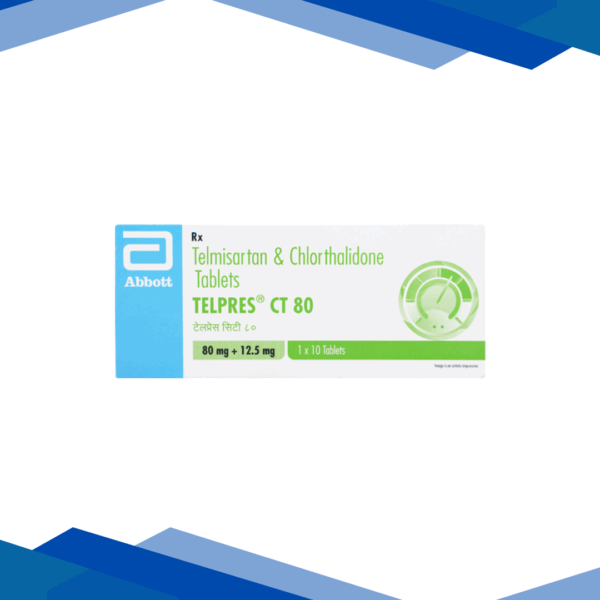 Telpres CT 80/12.5mg Tablet 10'S