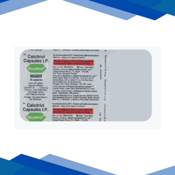 Rocaltrol 0.25Mcg
