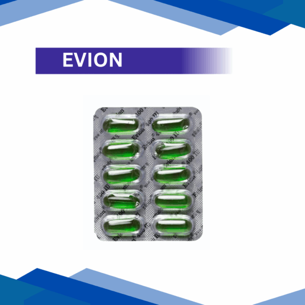 Evion 400 Capsule 20