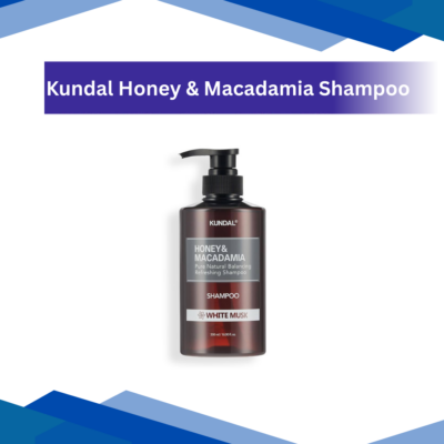 Kundal Honey & Macadamia Shampoo White Musk 500 ml