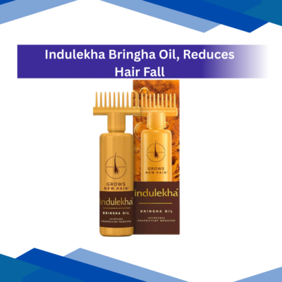 Indulekha Bringha Oil, Reduces Hair Fall