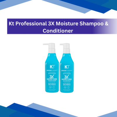 KT Professional 3X Moisture Shampoo & Conditioner