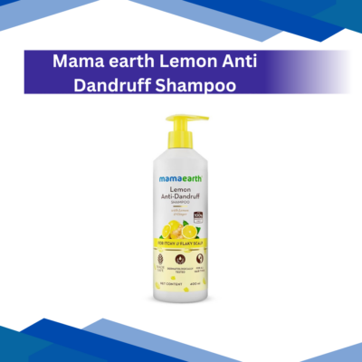 Mama earth Lemon Anti Dandruff Shampoo 400 ml