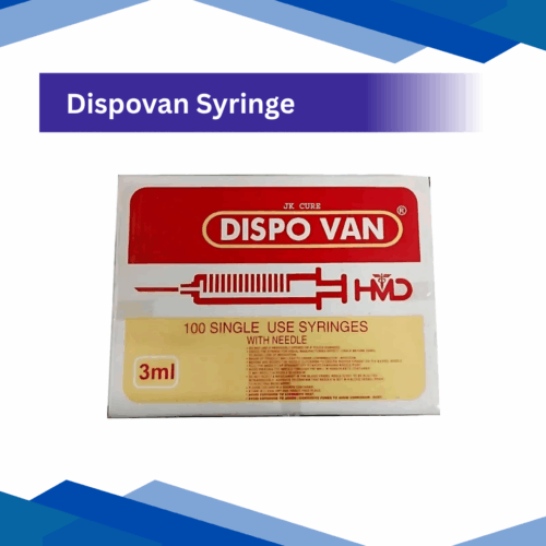 Dispo Van 100 Single use Syringes 3 ml