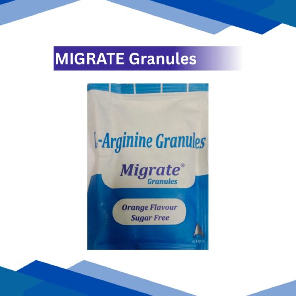 Migrate Granules orange flavour
