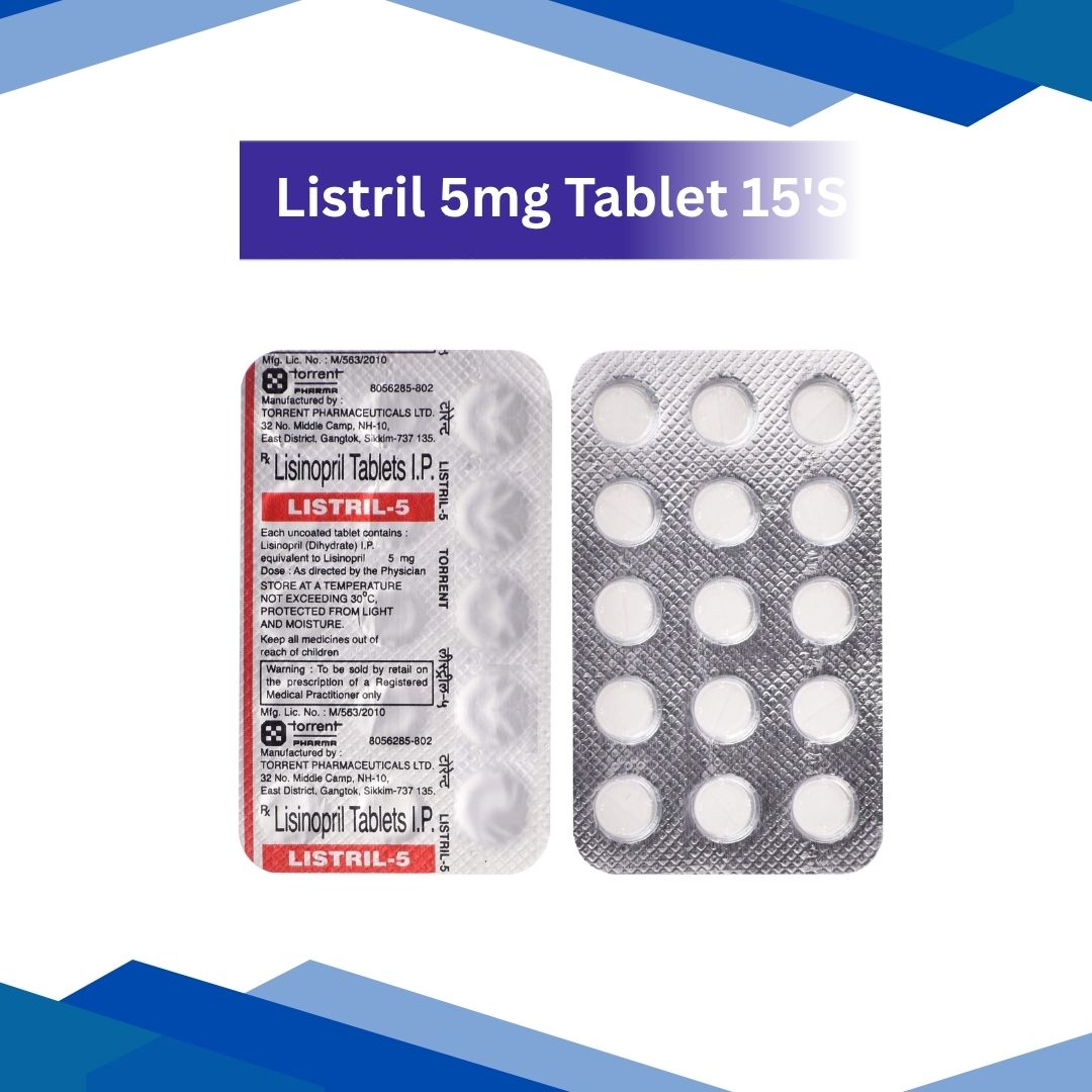 Listril 5mg Tablet 15'S