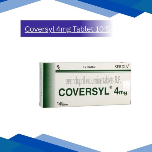 Coversyl 4mg Tablet 10'S