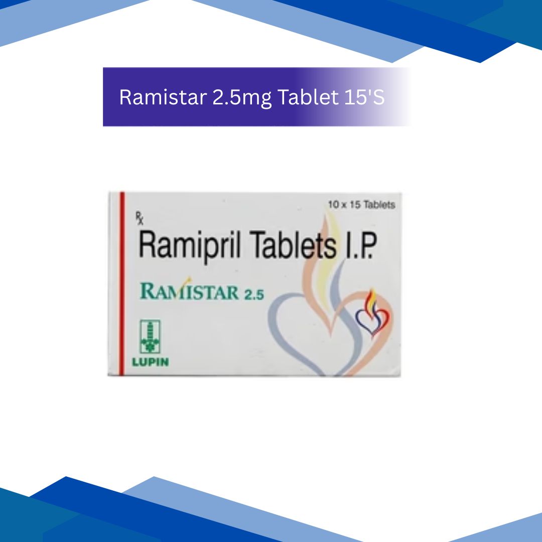 Ramistar 2.5mg Tablet 15'S