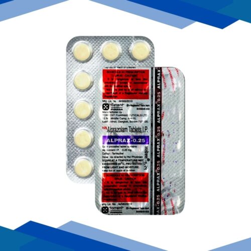 Alprax 0.25mg Tablet