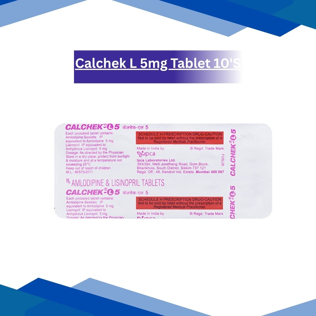 Calchek L 5mg Tablet 10'S