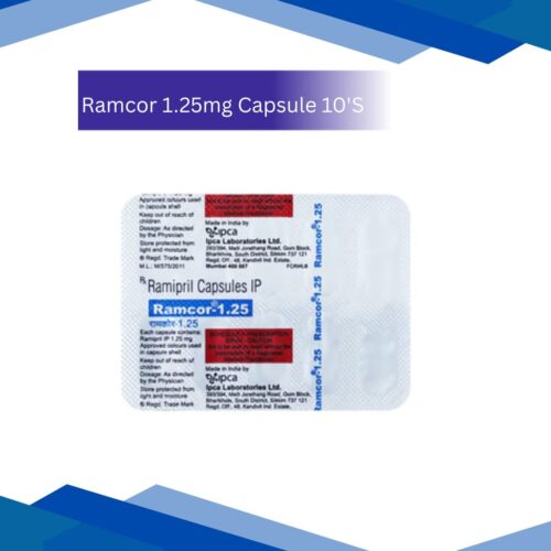 Ramcor 1.25 mg Capsules 10's
