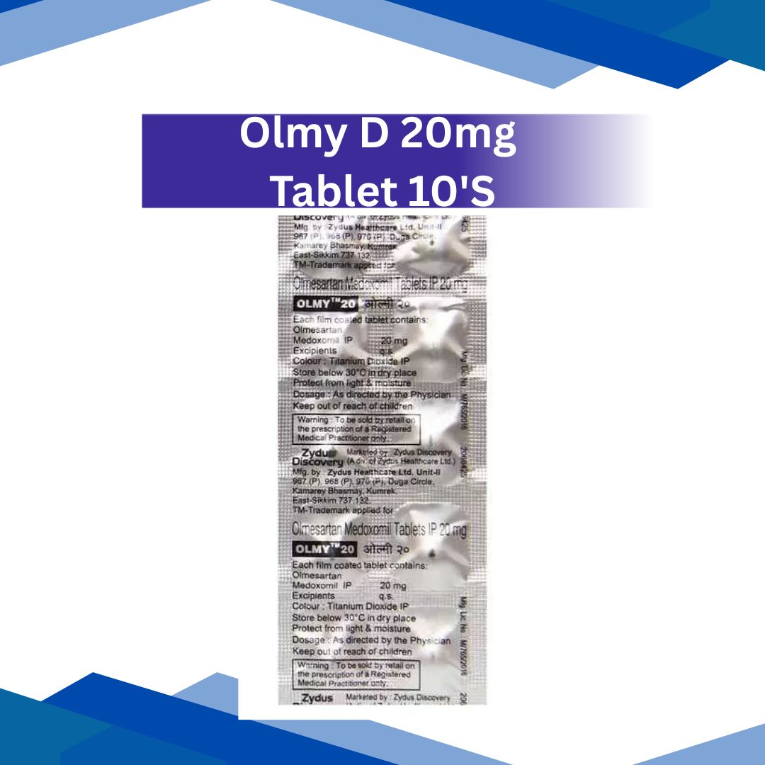 Olmy D 20mg Tablet 10'S