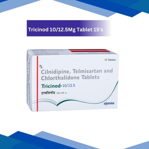Tricinod 10/12.5 mg Tablet 15's