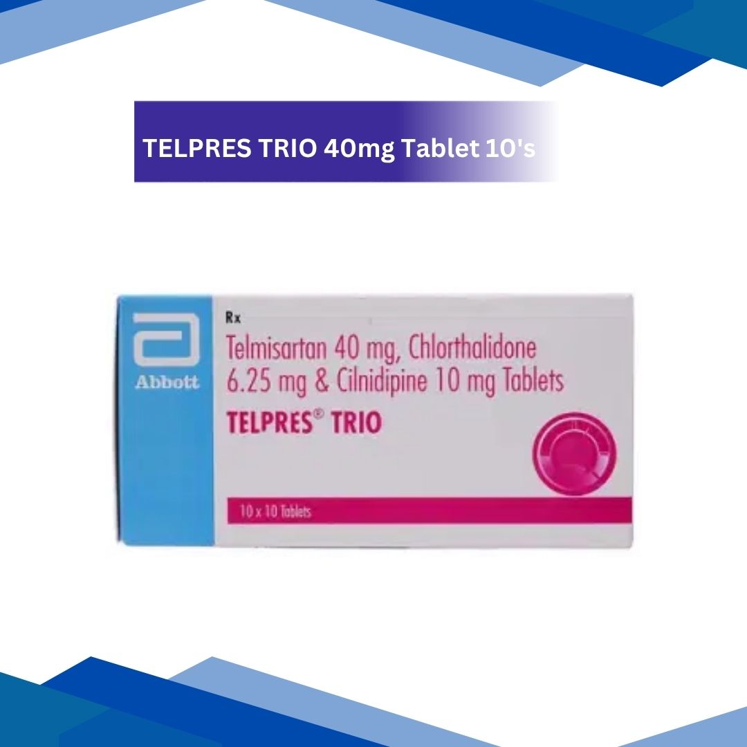 TELPRES Trio 40 mg Tablet 10's
