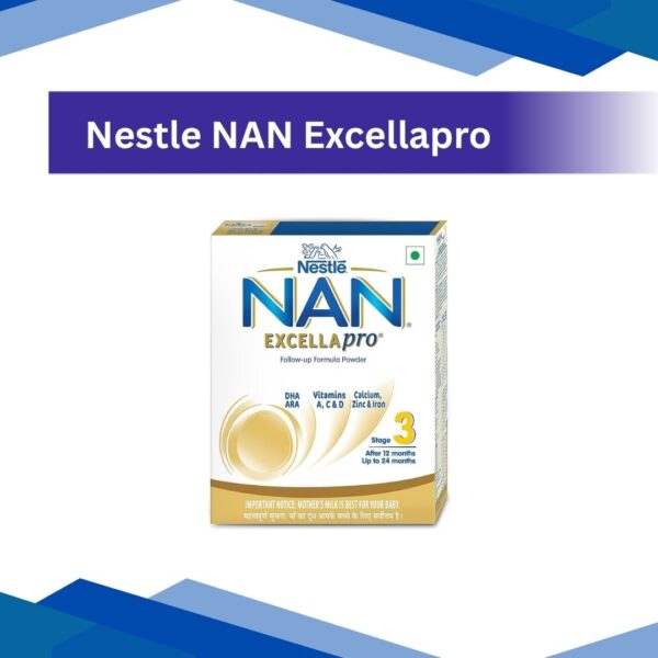 Nestle NAN Excellapro 3 (After 12 Months) Follow Up Formula Powder 400 gm
