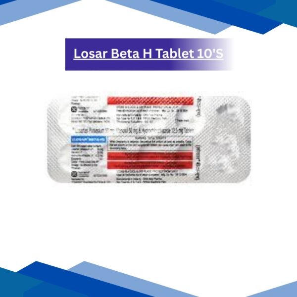 Losar Beta H Tablet 10's