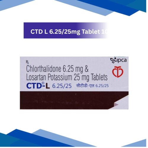 CTD-L 6.25/25 mg Tablet 10's