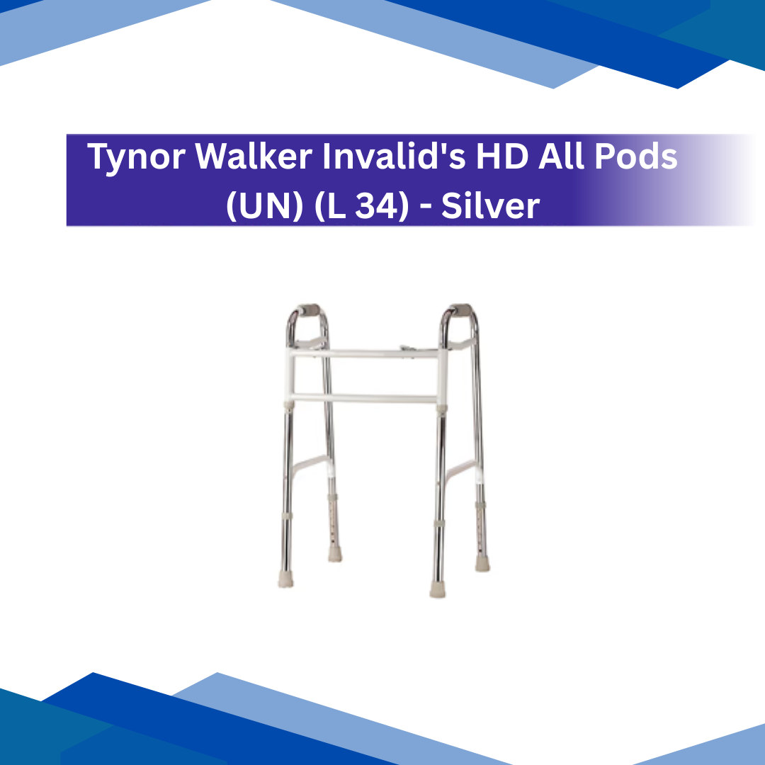 Tynor Walker Invalid's HD All Pods (UN) (L 34) - Silver