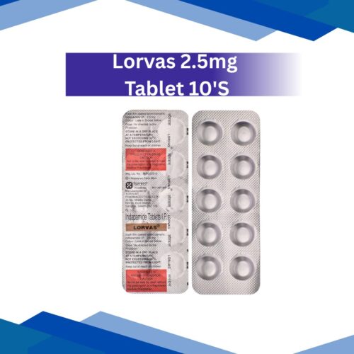 Lorvas 2.5mg Tablet 10'S