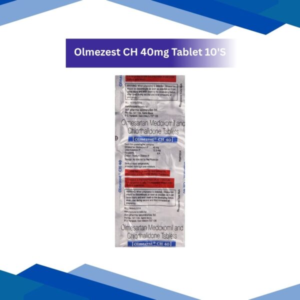 Olmezest CH 40 mg Tablet 10's