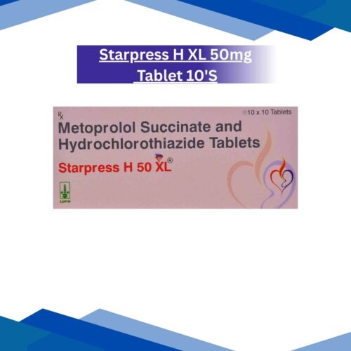 Starpress H XL 50 mg Tablet 10's