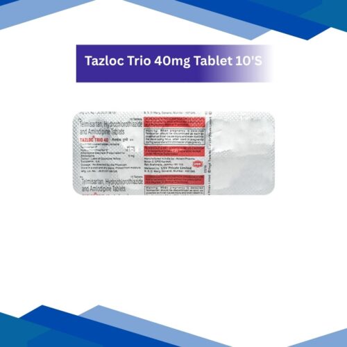 Tazloc Trio 40mg Tablet 10'S