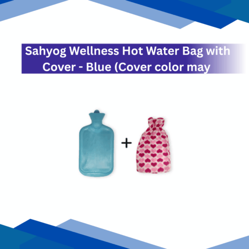 Sahyog Wellness Hot Water Bag with Cover - Blue