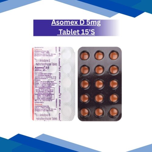 Asomex D 5 mg Tablet 15's