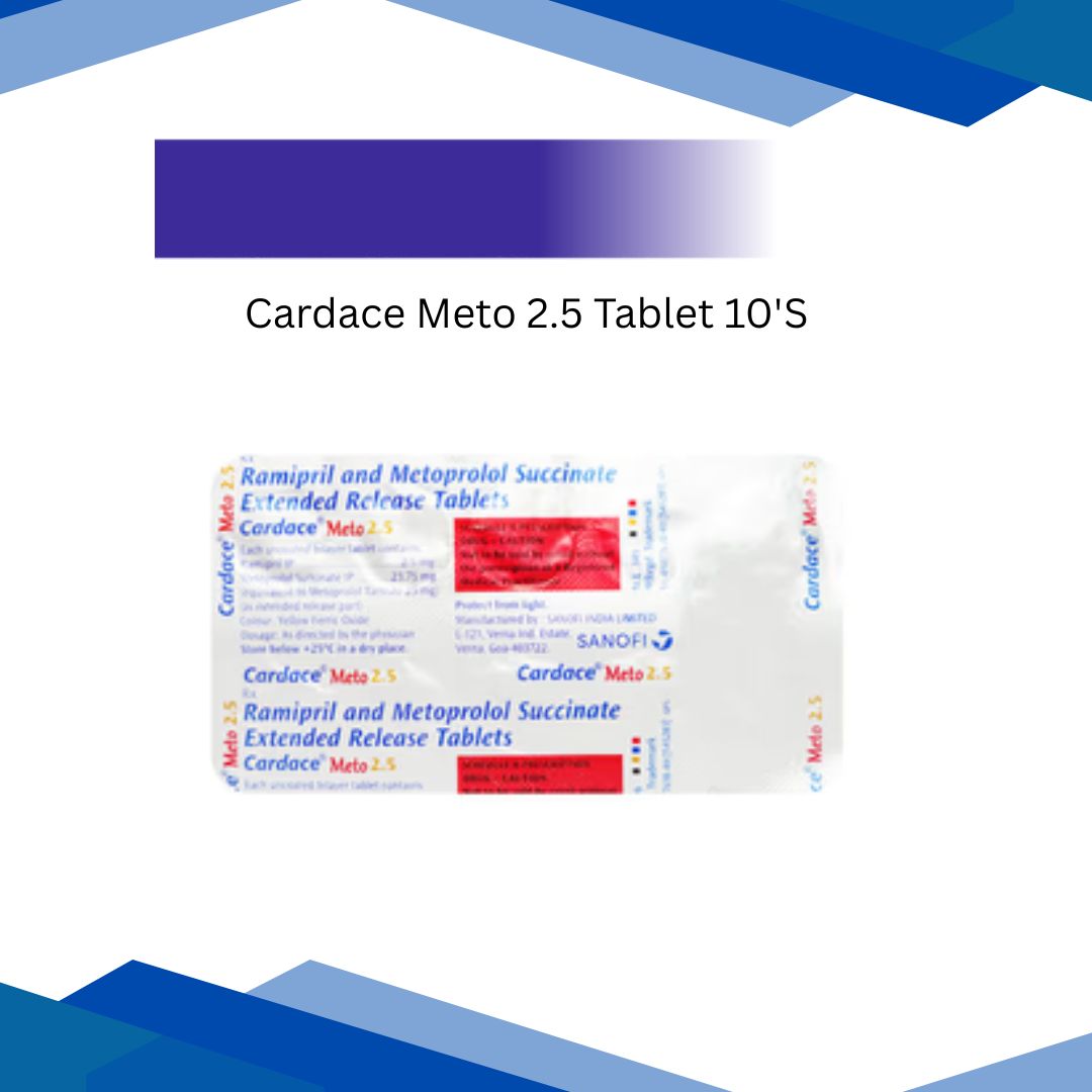 Cardace Meto 2.5 Tablet 10's