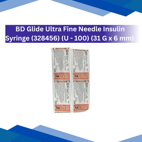 BD Glide Ultra Fine Needle Insulin Syringe