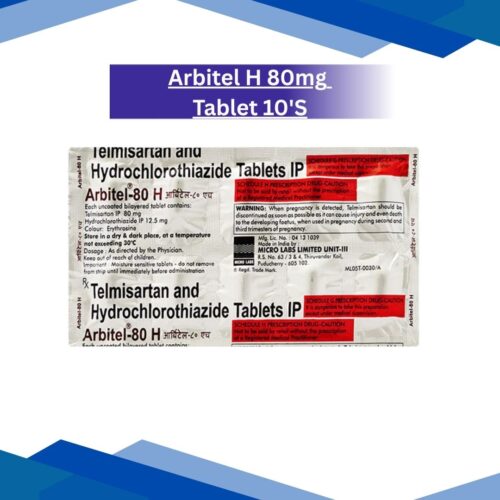 Arbitel H 80 mg Tablet 10's
