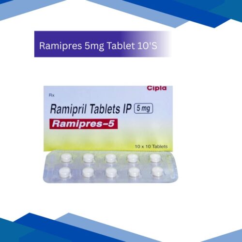 Ramipres 5 mg Tablet 10's