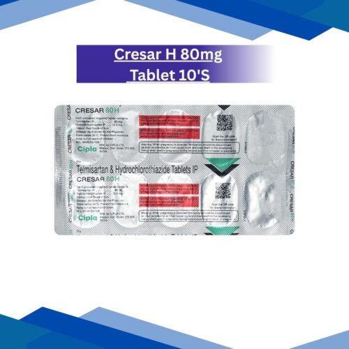 Cresar H 80 mg Tablet 10's