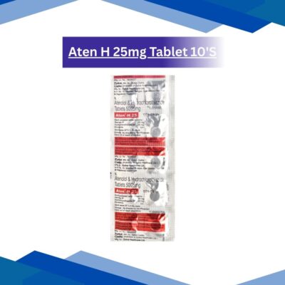 Aten H 25 mg Tablet 10's