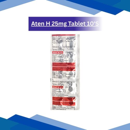 Aten H 25 mg Tablet 10's
